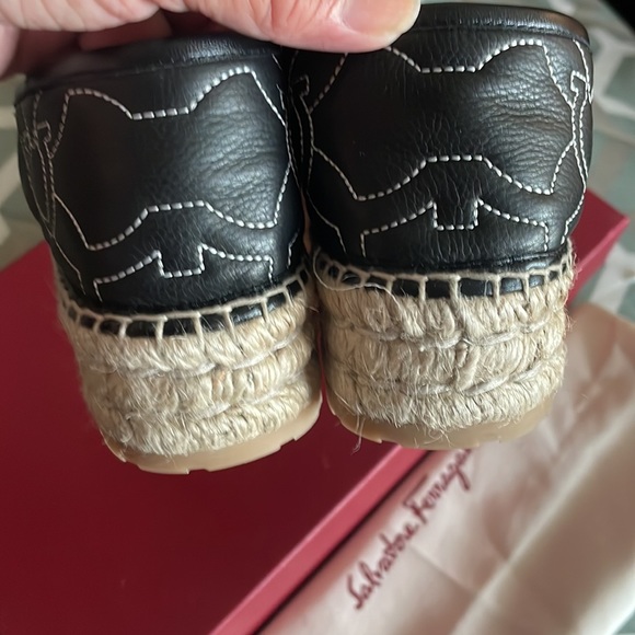 New Salvatore Ferragamo Kim gal espadrilles size 6 - Picture 5 of 8